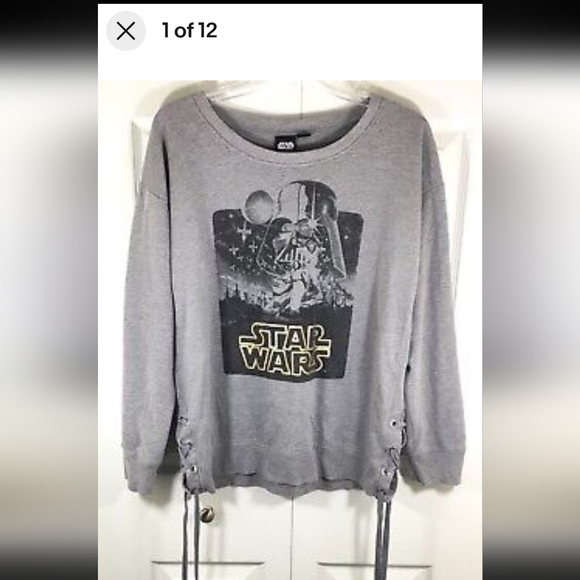 Star Wars Gray Graphic Shirt - Picture 2 of 7
